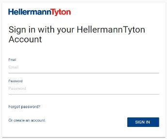 Entrar na conta HellermannTyton