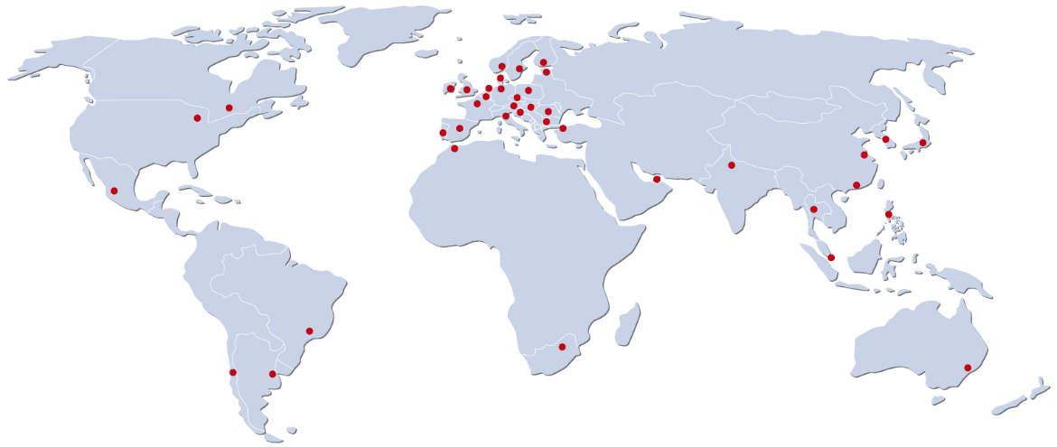 HellermannTyton presente no mundo todo