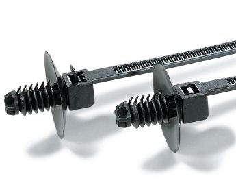 Abraçadeira com clip de fixação Fir Tree com Disco - 1 Peça