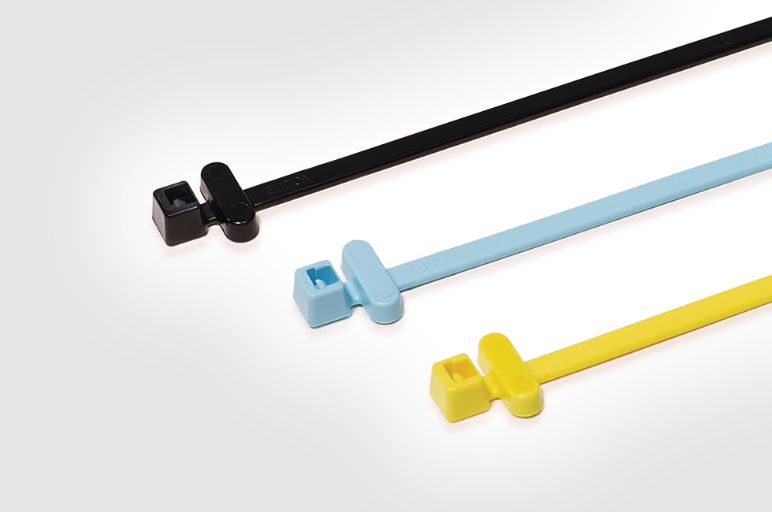 Abraçadeiras de nylon com transponder RFID de alta ou baixa frequência – T50RFID