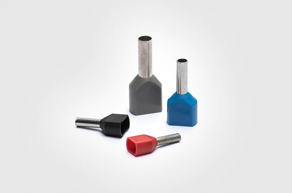 Terminal Pino Tubular Duplo (Ilhós) Isolado