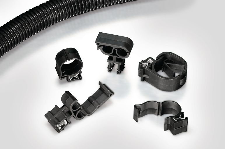 Clips para bordas de uma ou duas peças